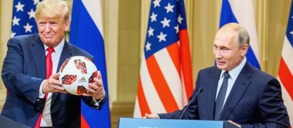 Putin i Trump / autor: PAP/EPA/MAURI RATILAINEN