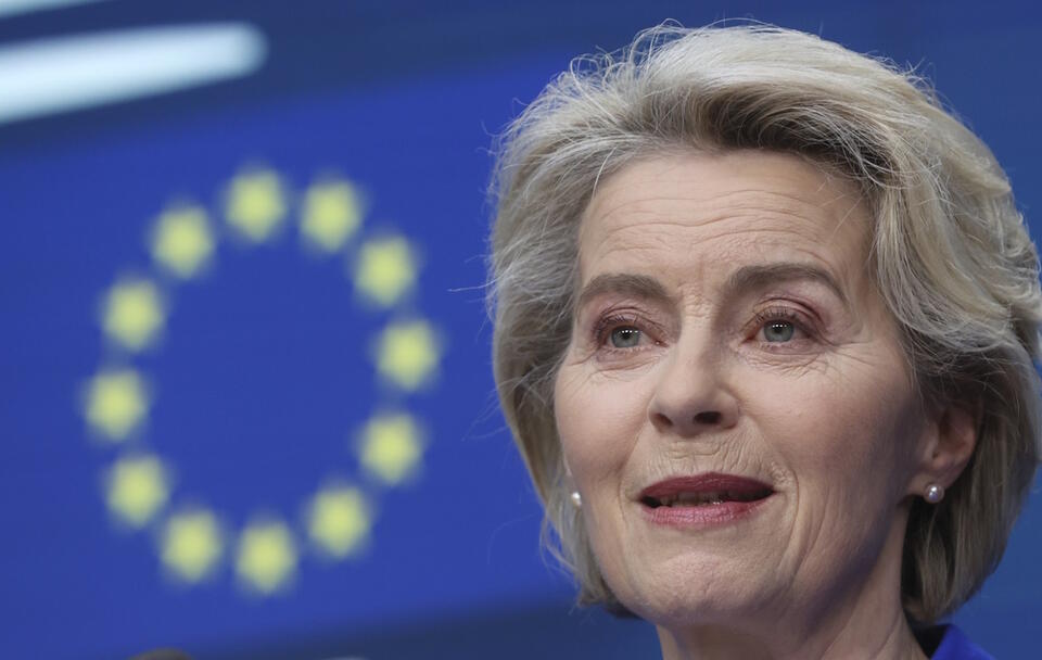 Ursula von der Leyen / autor: PAP/EPA/OLIVIER HOSLET