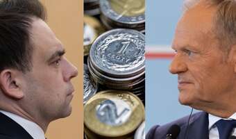 Zimny prysznic kończy sielankę Tuska i Domańskiego