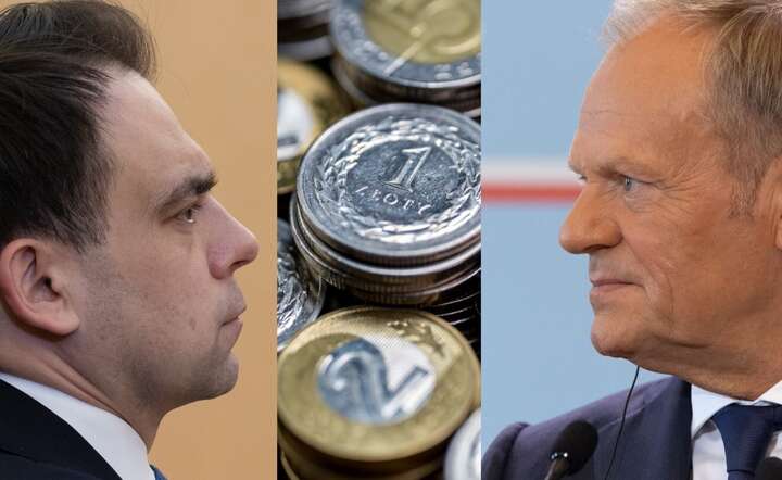 Ogłoszenie zmiany ratingu Fitch to koniec finansowych swawoli Donalda Tuska (P) i Andrzeja Domańskiego (L) / autor: Fratria /AW, AS, AW