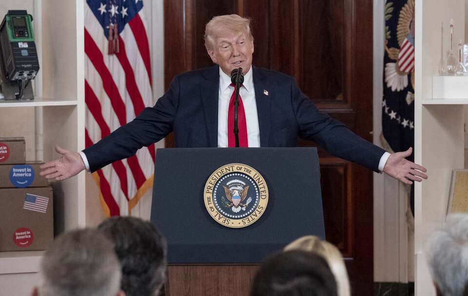 Donald Trump / autor: PAP/EPA/KEN CEDENO / POOL