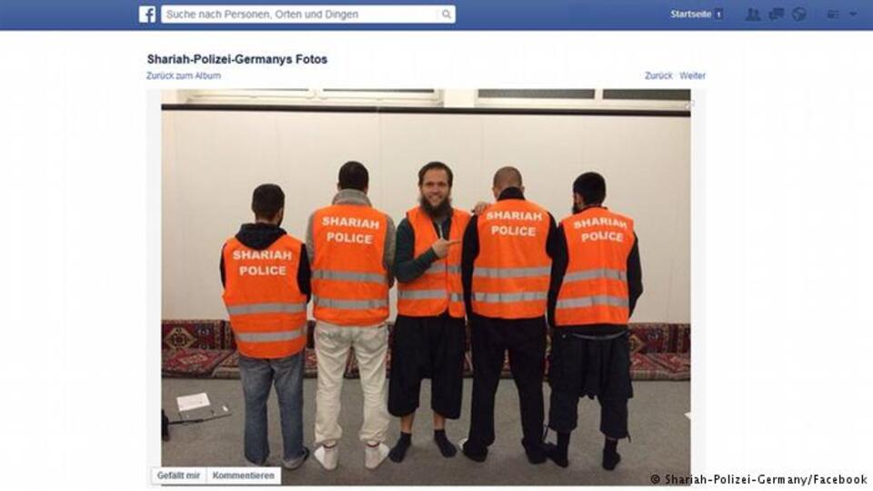 Fot. Facebook/@Shariah-Polizei-Germany