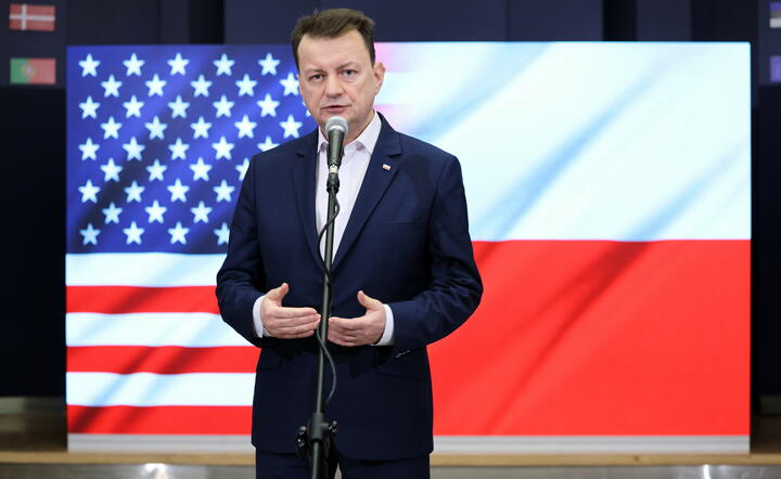 minister obrony narodowej Mariusz Błaszczak / autor: fotoserwis PAP