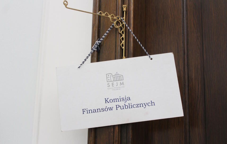 Sejmowa Komisja Finansów Publicznych / autor: Fratria