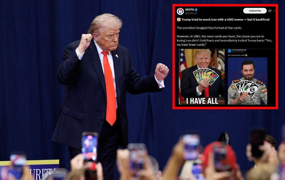 "Mam wszystkie karty". Mem z UNO obrócił się przeciwko Trumpowi
