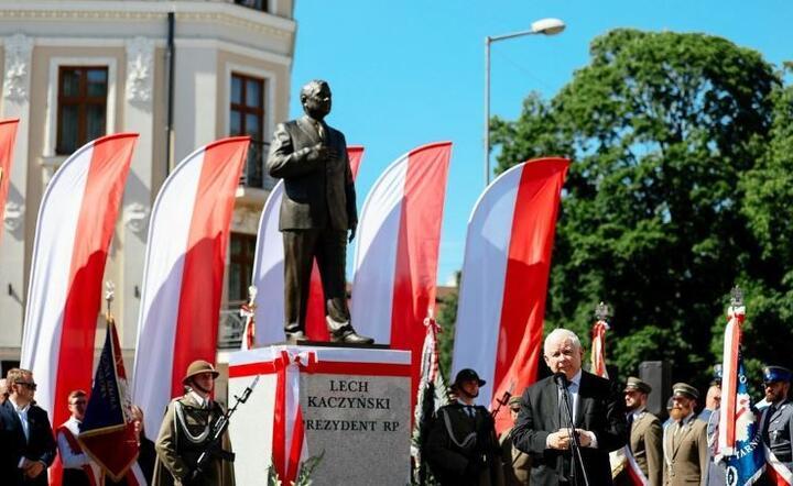 Pomnik Lecha Kaczyńskiego  / autor: TT/PiS