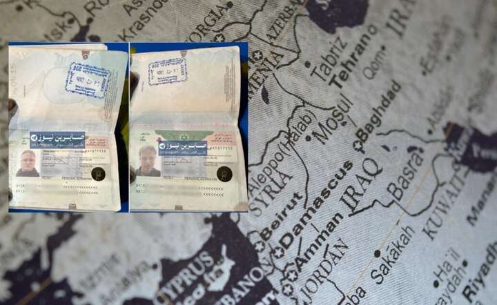 Do internetu trafiły zdjęcia paszportów i dane osobowe piątki Polaków w Bagdadzie / autor: Pixabay / X @samuelpereira - screen