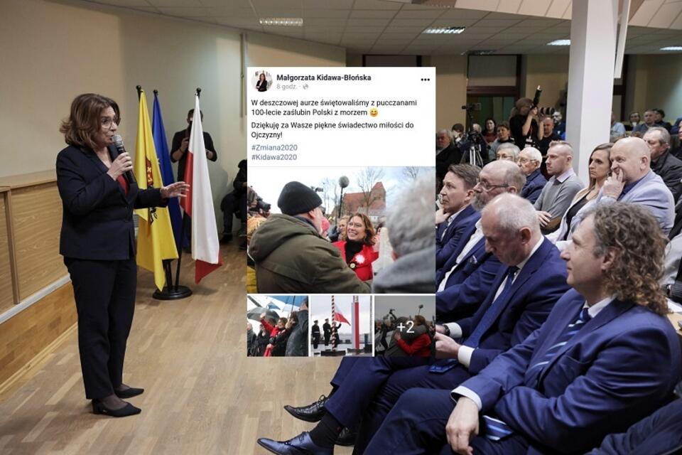 autor: PAP/Adam Warżawa; Twitter/Małgorzata Kidawa-Błońska