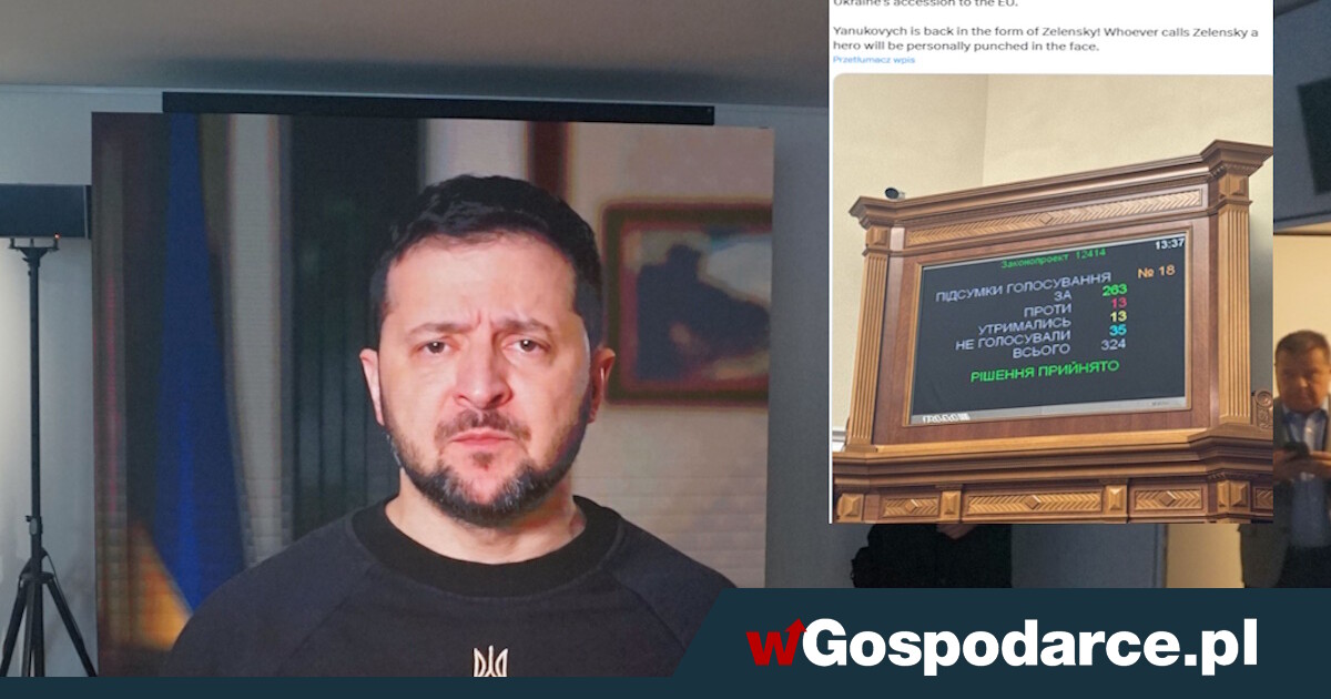 W Ukrainie zakwitnie korupcja. Tak parlament zagłosował