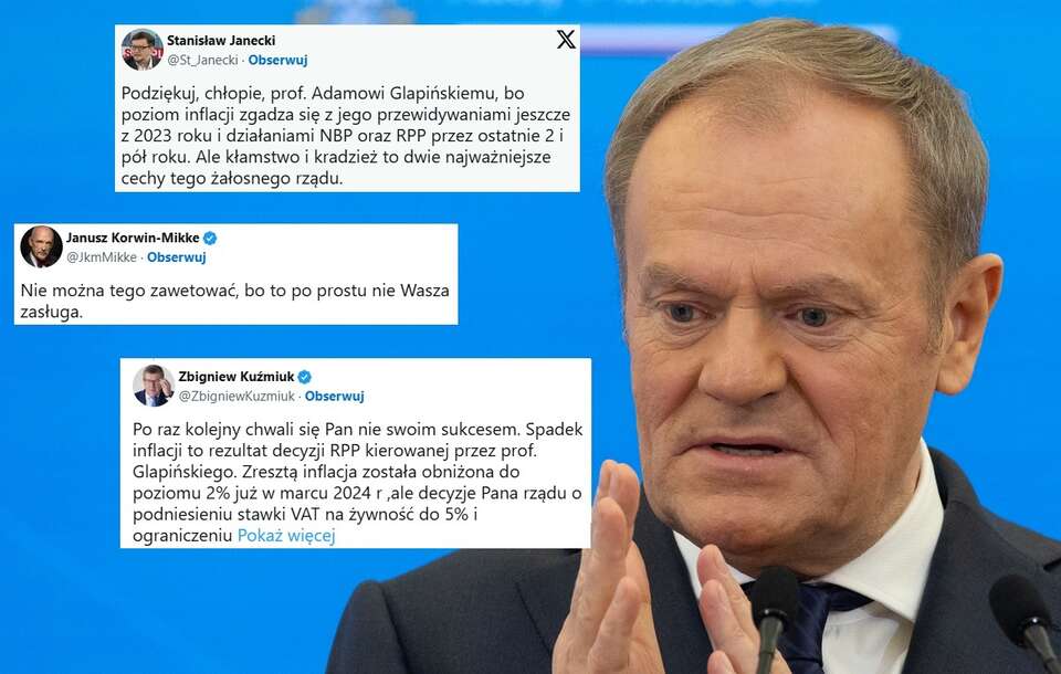 Papa chwali się spadającą inflacją. Padły mocne komentarze