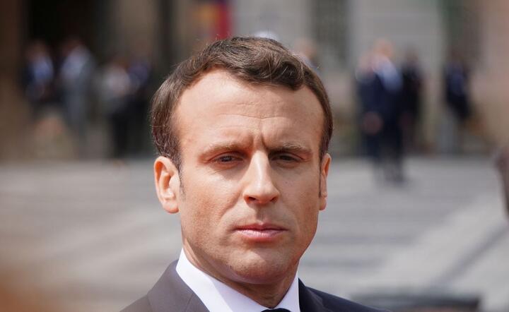 Prezydent Francji Emmanuel Macron / autor: fot. Fratria