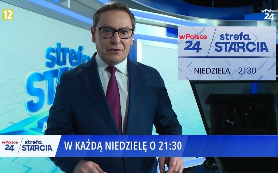 "Strefa Starcia" Michała Adamczyka, w każdą niedzielę o 21:30 na antenie Telewizji wPolsce24 / autor: YT: TV wPolsce24