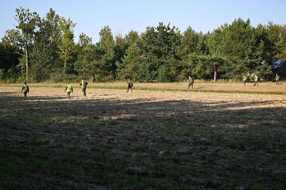 Poszukiwania rosyjskiego obiektu / autor: PAP/Wojtek Jargiło