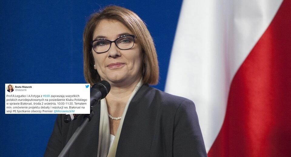 autor: Fratria/Twitter Beata Mazurek