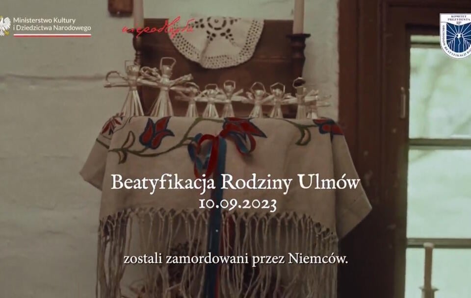 Beatyfikacja rodziny Ulmów / autor: Twitter: @prezydentpl