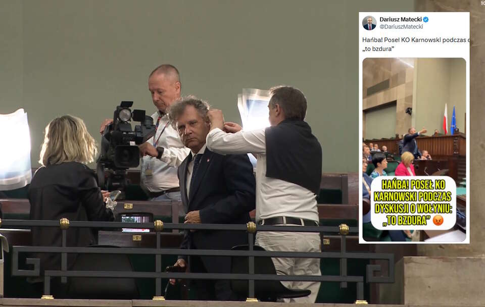Burza w Sejmie! Wskazywali na niego i krzyczeli "wstyd, usunąć"