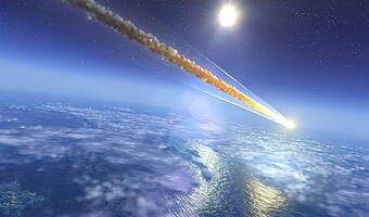 Panika na Gran Canaria - meteoryt z hukiem wpadł do morza