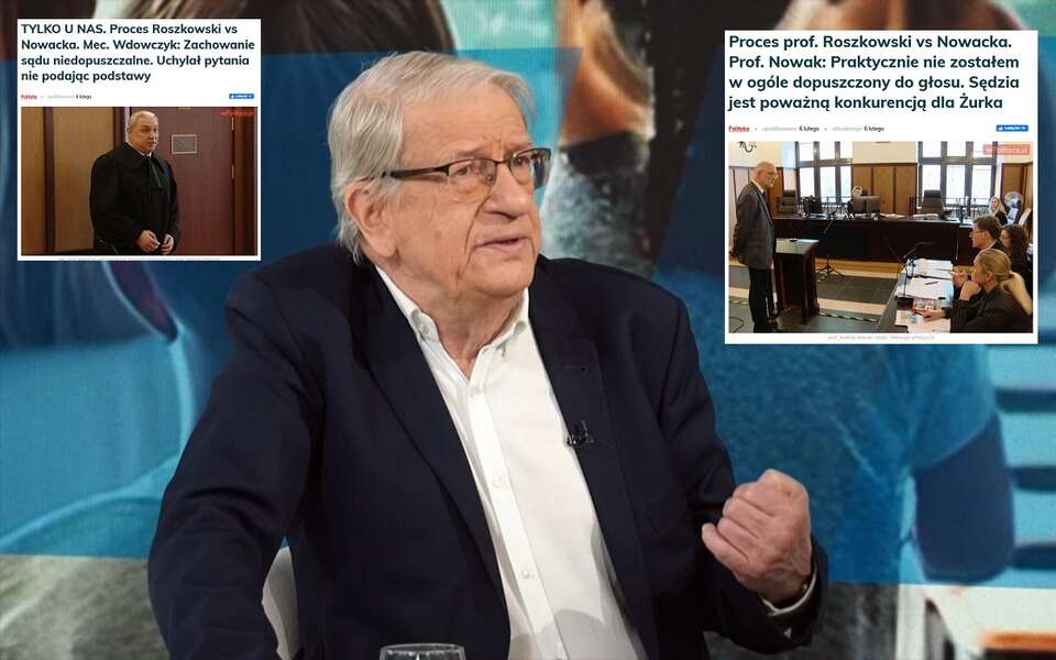 Profesor Wojciech Roszkowski w studiu Telewizji wPolsce24 / autor: Telewizja wPolsce24/wPolityce.pl