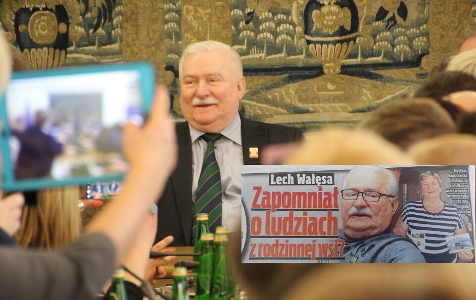 Lech Wałęsa / autor: M.Czutko/Fratria