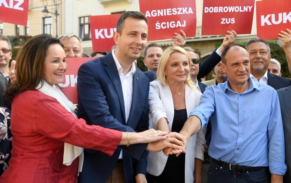 Władysław Kosiniak-Kamysz i Paweł Kukiz / autor: PAP/Jacek Bednarczyk