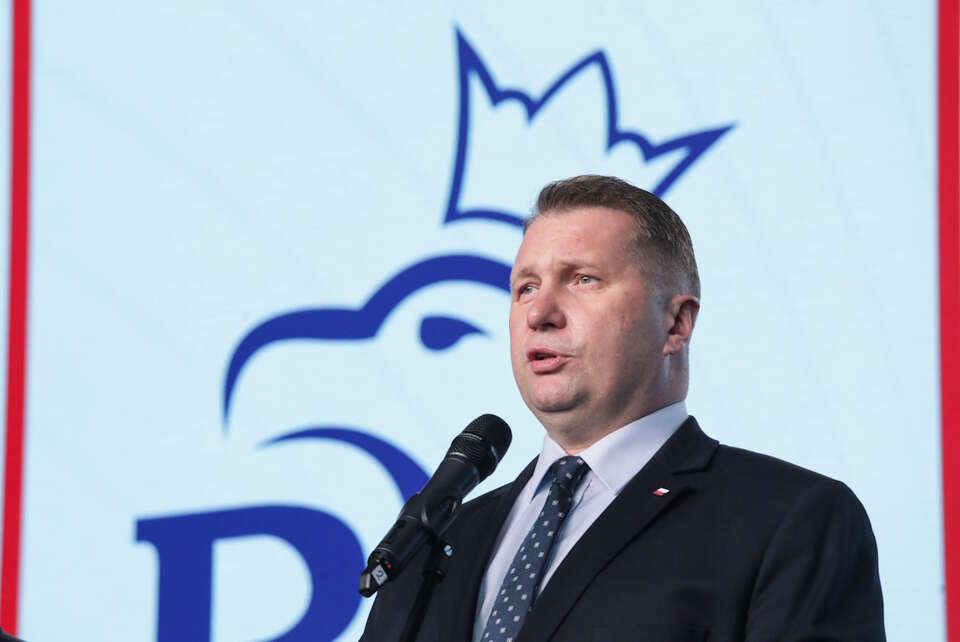 Wiceprezes PiS prof. Przemysław Czarnek / autor: PAP/Tomasz Gzell