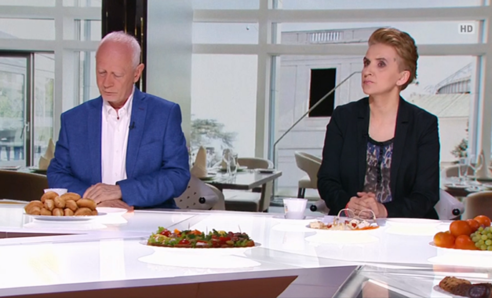 Śniadanie w Polsat News / autor: screen Polsat News