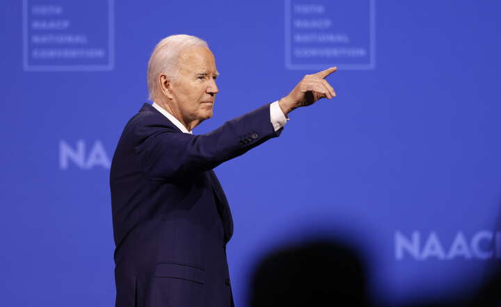 Prezydent USA Joe Biden / autor: PAP/EPA/CAROLINE BREHMAN