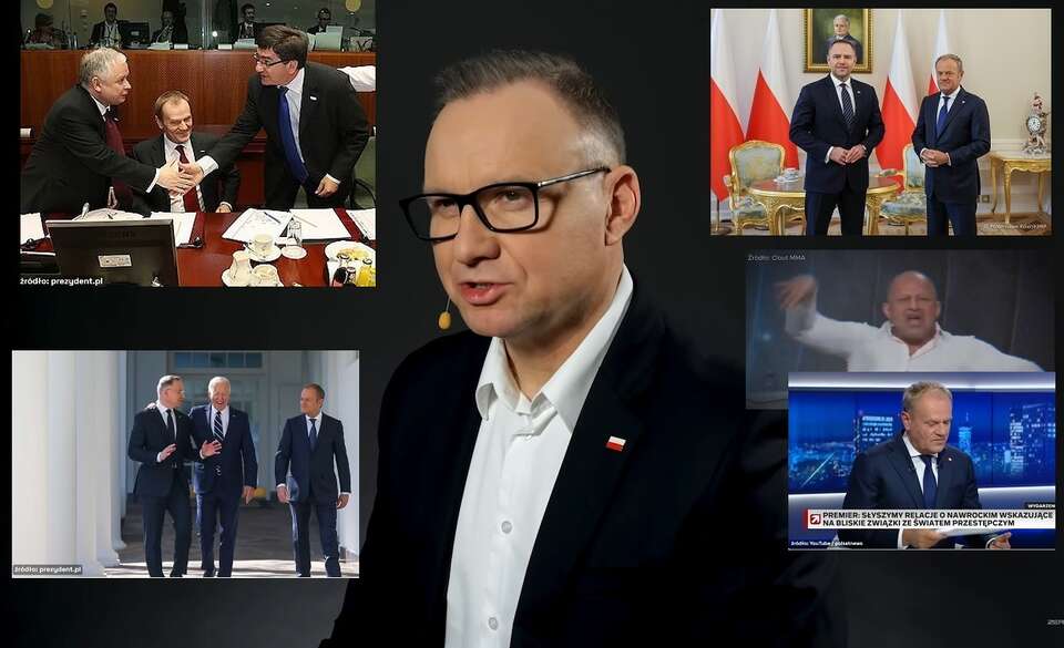 Program b. prezydenta Andrzeja Dudy w Kanale Zero / autor: YT: @KanalZeroPL/KPRP/Przemysław Keler/X:@pisorgpl