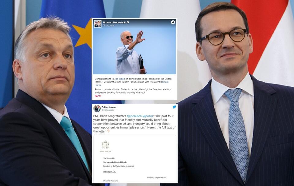 Premier Węgier Viktor Orban i Premier RP Mateusz Morawiecki / autor: Flickr/Kancelaria Premiera/domena publiczna; Facebook; Twitter