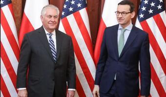 Trwa spotkanie Morawieckiego z Tillersonem