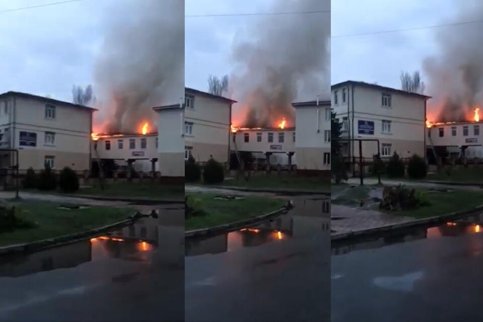 Rosjanie ostrzelali szpital rakietami Uragan! / autor: Facebook Павло Кириленко