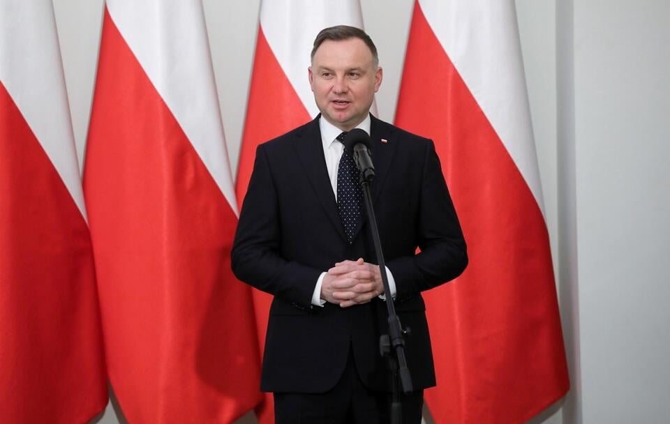 Prezydent Andrzej Duda / autor: PAP/Wojciech Olkuśnik