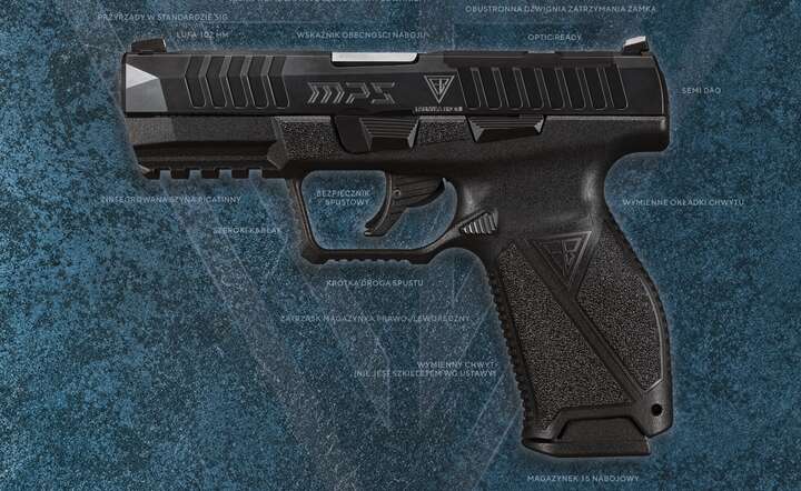 MPS - Modułowy Pistolet Samopowtarzalny / autor: materiały prasowe Fabryki Broni "Łucznik"