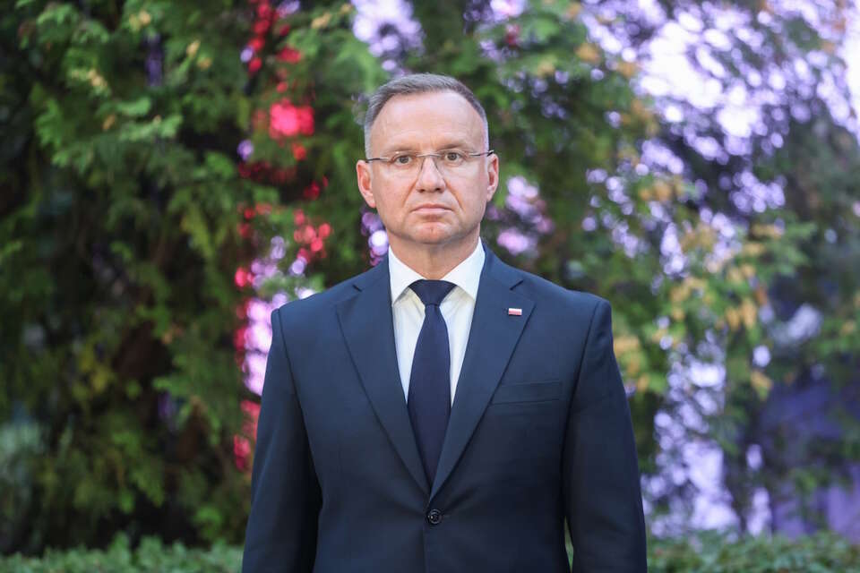 Prezydent Andrzej Duda / autor: PAP/Albert Zawada