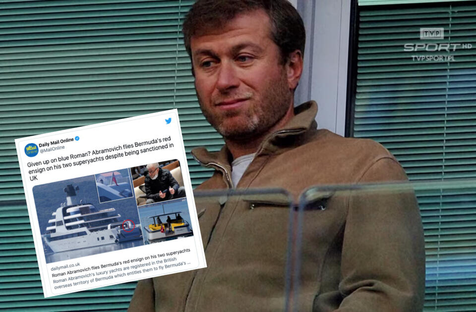 Roman Abramowicz  / autor: YouTube/TVP Sport/Twitter/@MailOnline