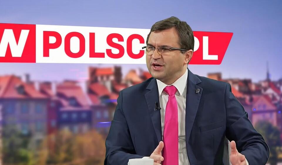 Poseł Zbigniew Girzyński w telewizji wPolsce.pl / autor: Youtube/wPolsce.pl