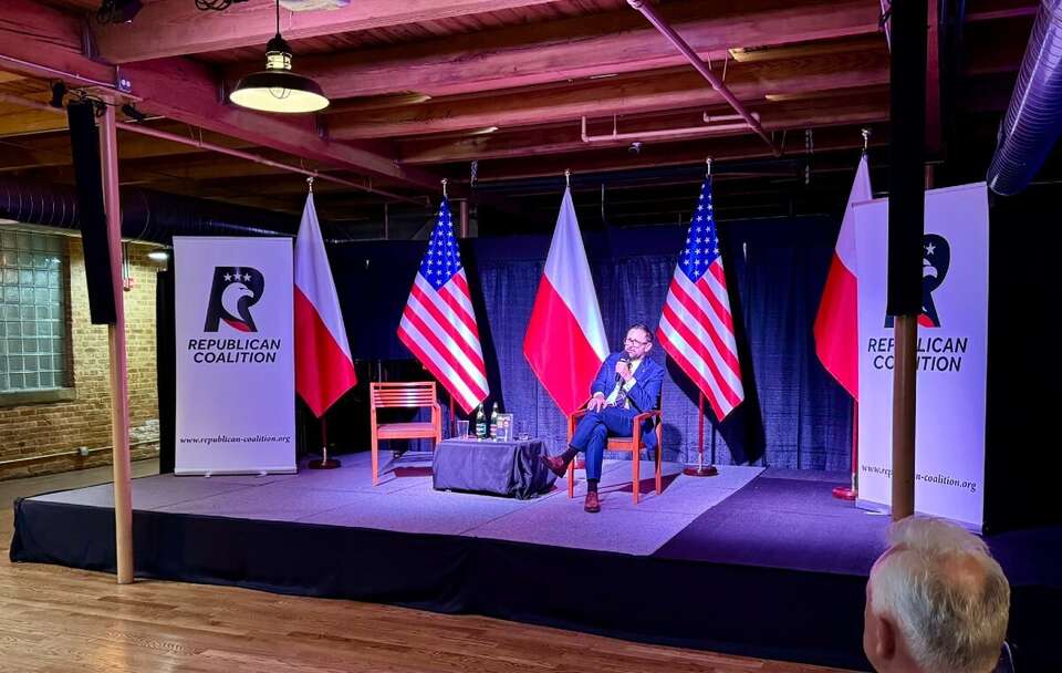 Daniel Obajtek spotkał się z Polonią w Chicago / autor: X/@DanielObajtek