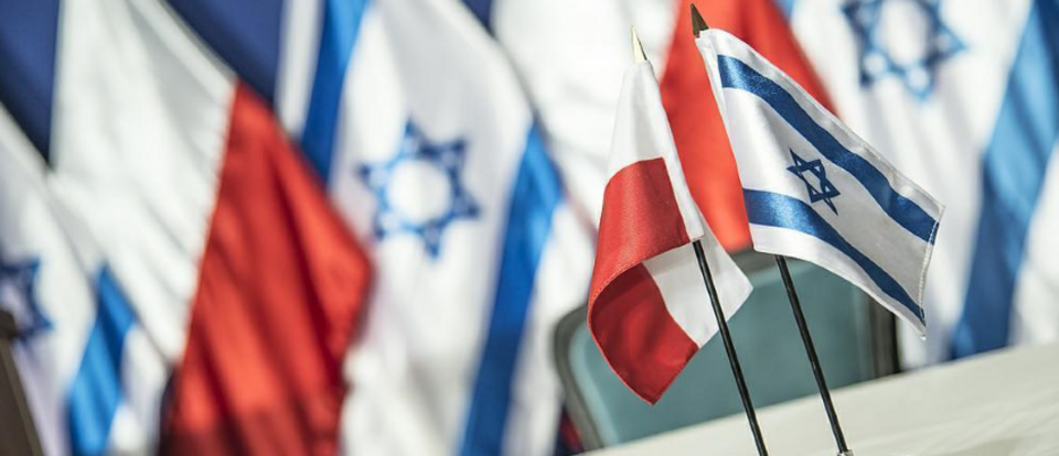 Flagi Polski i Izraela / autor: Fot. MON