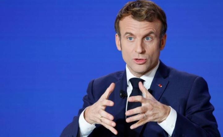 Emmanuel Macron / autor: PAP/EPA/LUDOVIC MARIN