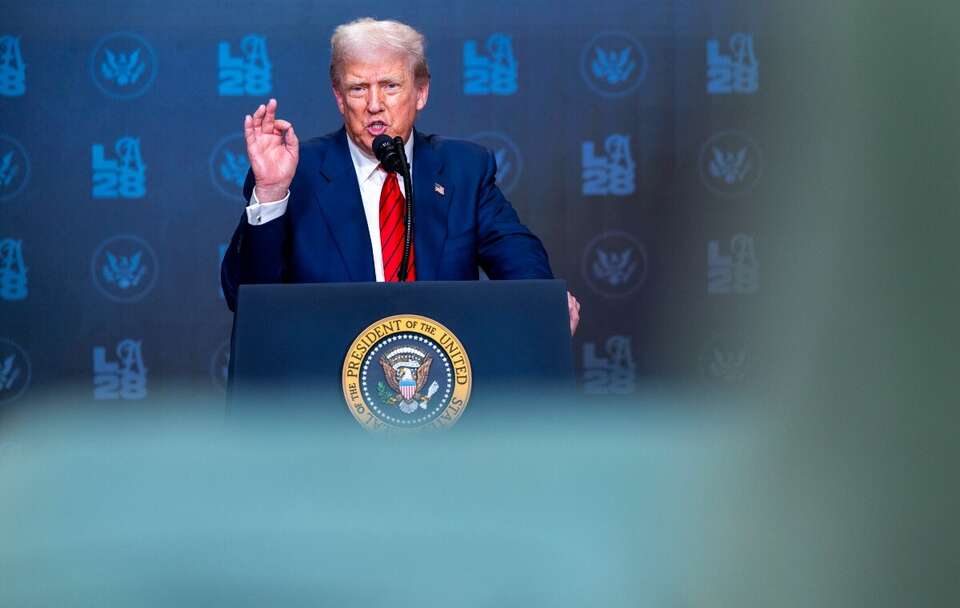 Donald Trump / autor: PAP/EPA/SHAWN THEW