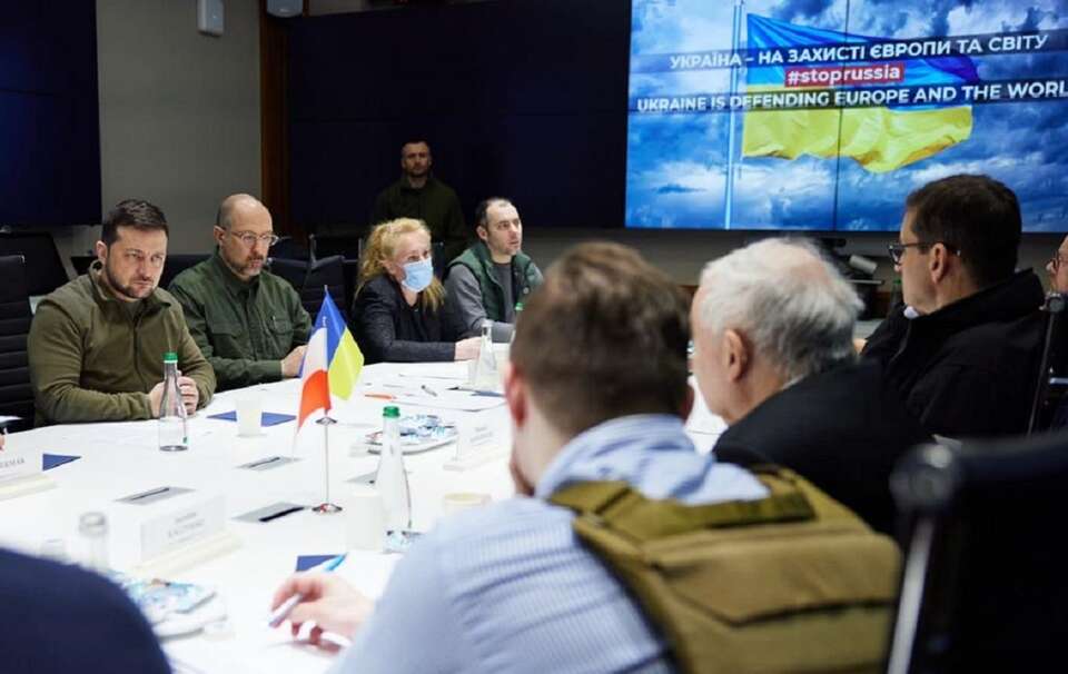 Wizyta premierów w Kijowie, 15 marca 2022 / autor: KPRM