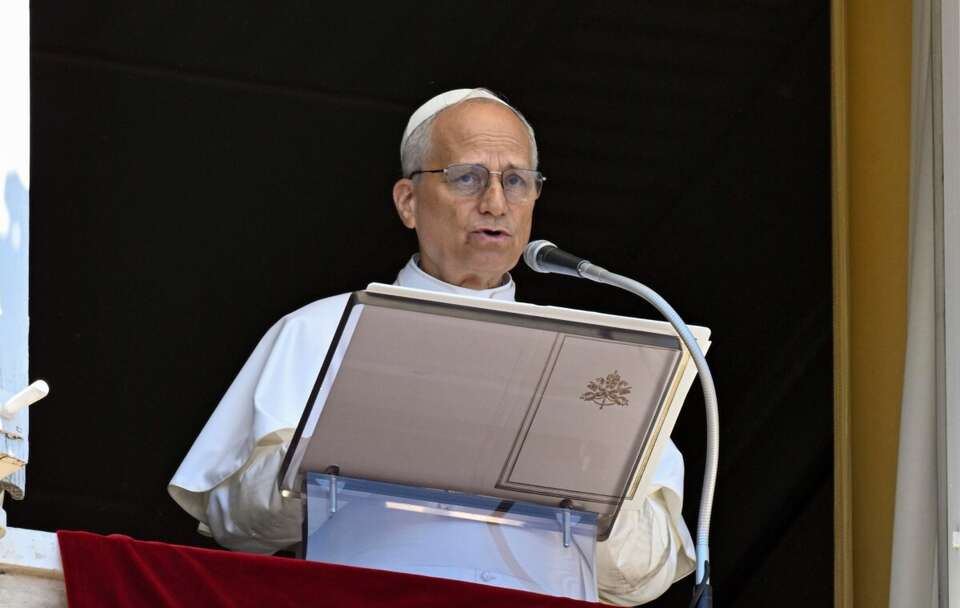 Papież Leon XIV  / autor: PAP/EPA/VATICAN MEDIA HANDOUT