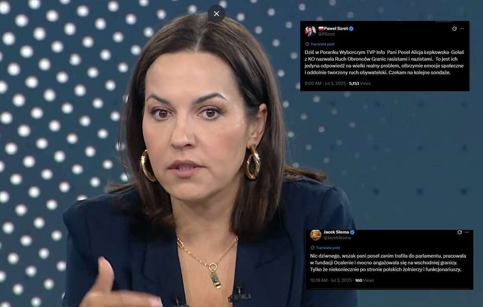 Alicja Łepkowska-Gołaś / autor: Screenshot TVP Info