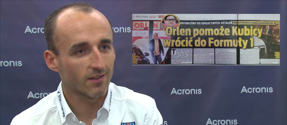 Robert Kubica / autor: YouTube: TVP Sport