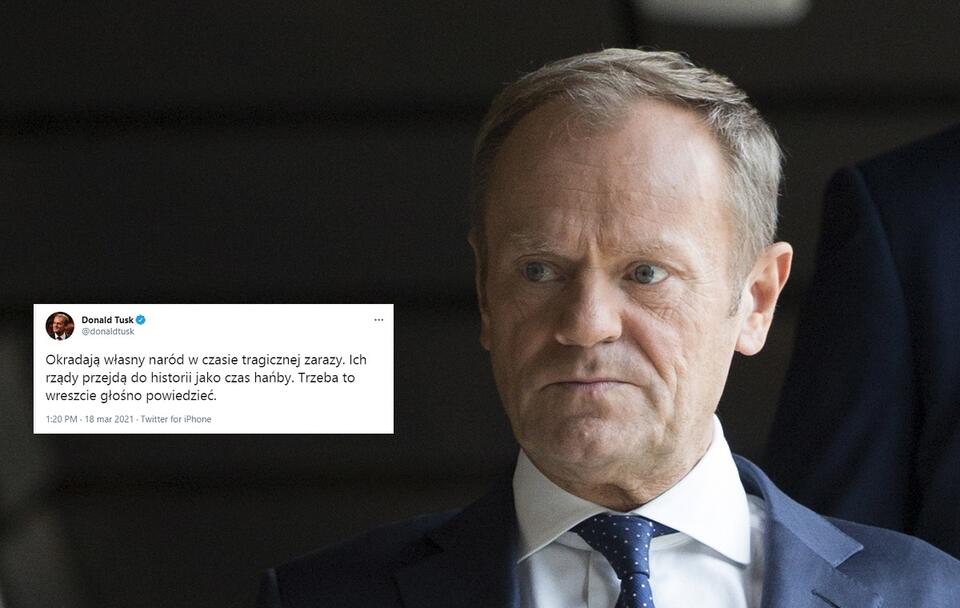 Donald Tusk / autor: Fratria; Twitter