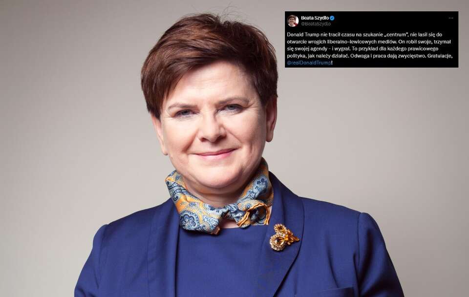 Beata Szydło / autor: Fratria/X