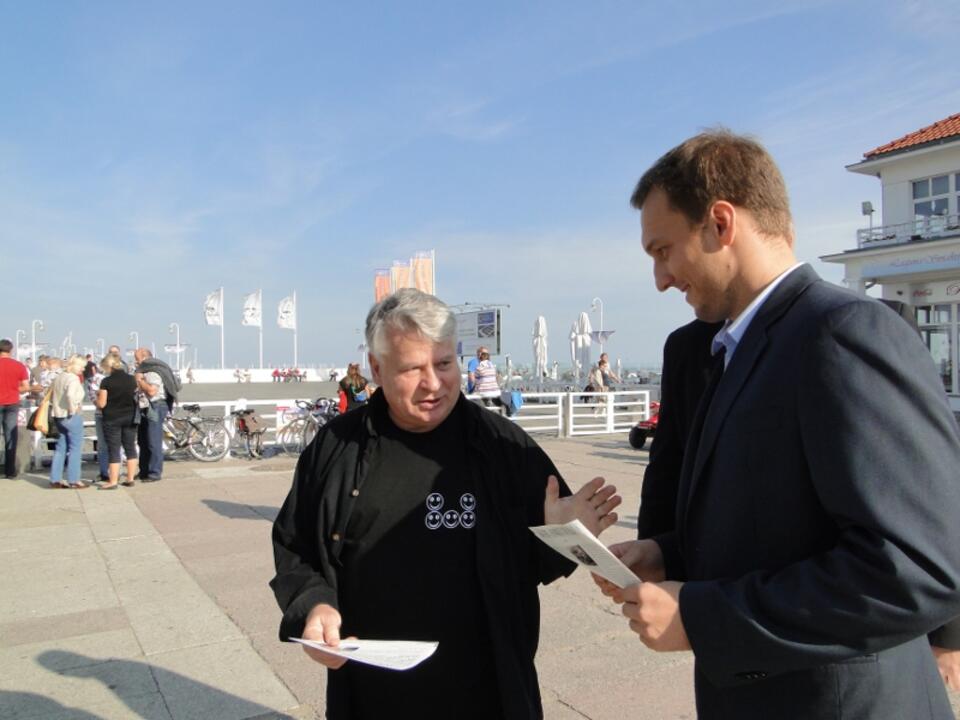 Bogdan Borusewicz i Tomasz Rakowski. Fot. Edyta Nowicka