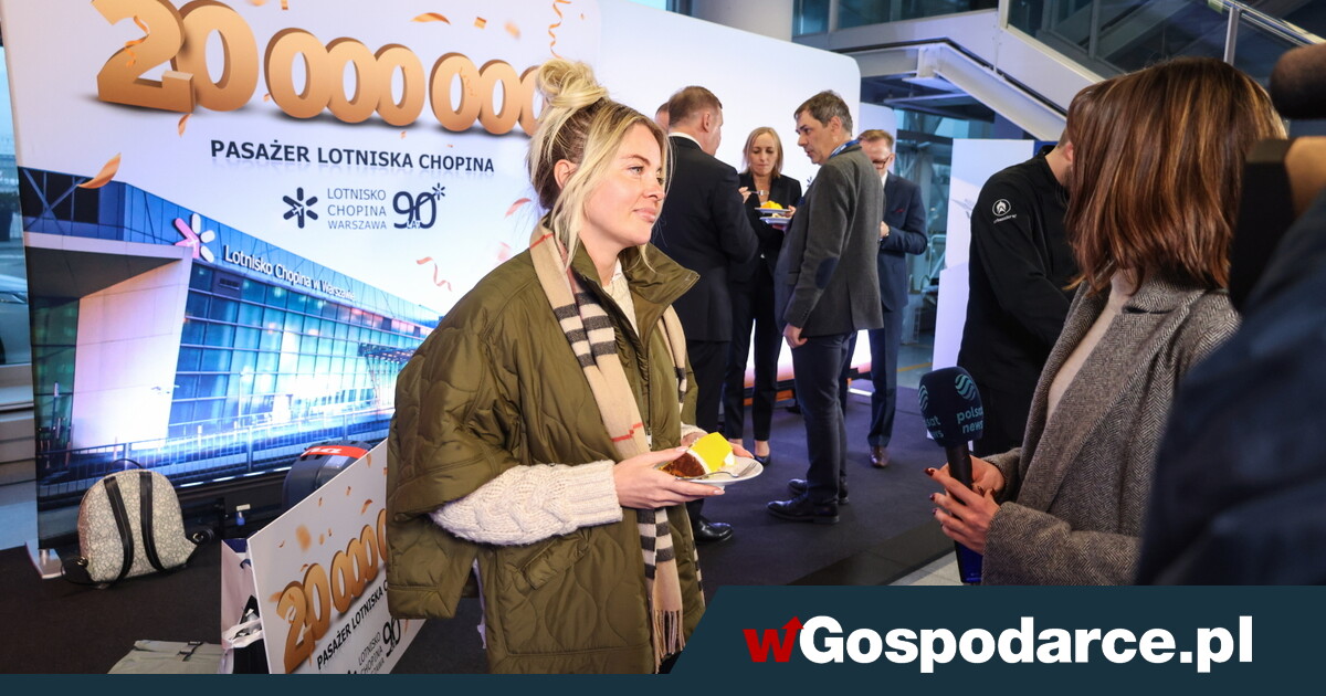 Rekord na Okęciu. Wyjątkowa pasażerka PLL LOT