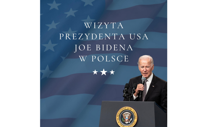 Ambasador USA: prezydent Biden wygłosi przemówienie we wtorek o godz. 17.30 w Arkadach Kubickiego