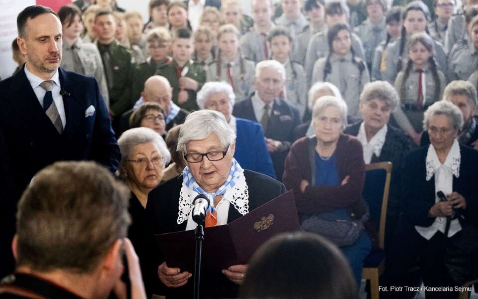 Wernisaż wystawy "Dzieci Zamojszczyzny" w Sejmie / autor: Piotr Tracz/Kancelaria Sejmu